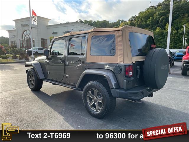 used 2018 Jeep Wrangler JK Unlimited car, priced at $25,398