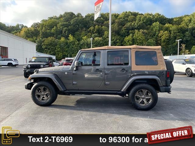 used 2018 Jeep Wrangler JK Unlimited car, priced at $25,398