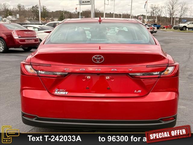 used 2025 Toyota Camry car, priced at $31,450