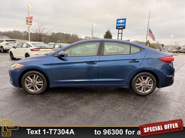 used 2017 Hyundai Elantra car, priced at $10,500