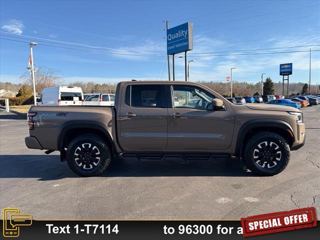 used 2022 Nissan Frontier car, priced at $32,699