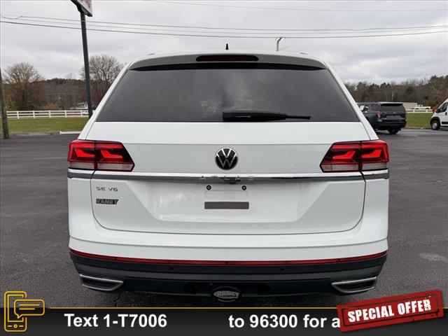 used 2021 Volkswagen Atlas car, priced at $27,607