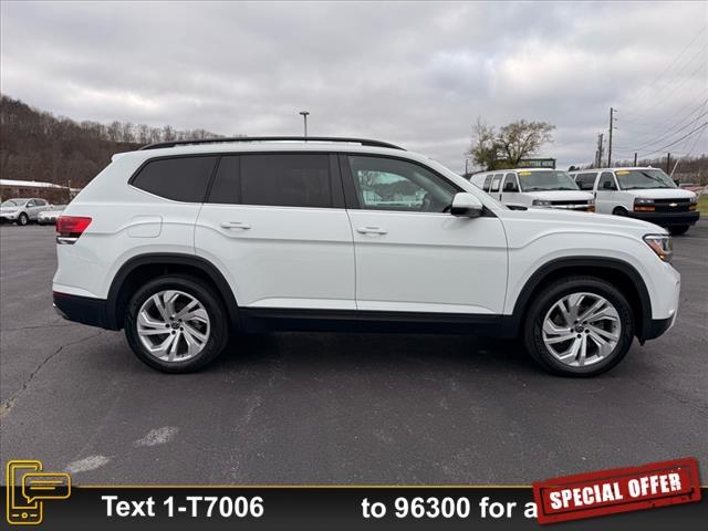 used 2021 Volkswagen Atlas car, priced at $27,607