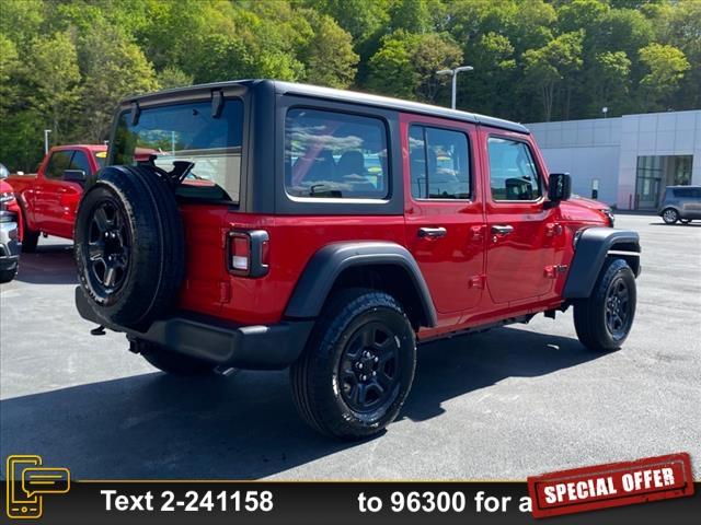 new 2024 Jeep Wrangler car, priced at $38,458