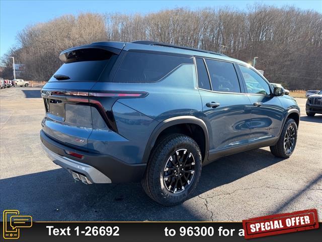 new 2026 Chevrolet Traverse car, priced at $53,985