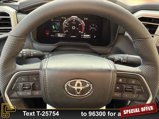 new 2025 Toyota Tundra car, priced at $69,872
