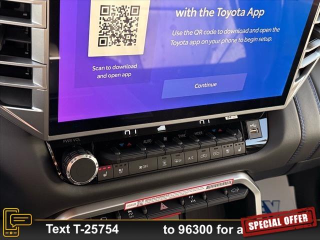 new 2025 Toyota Tundra car, priced at $69,872