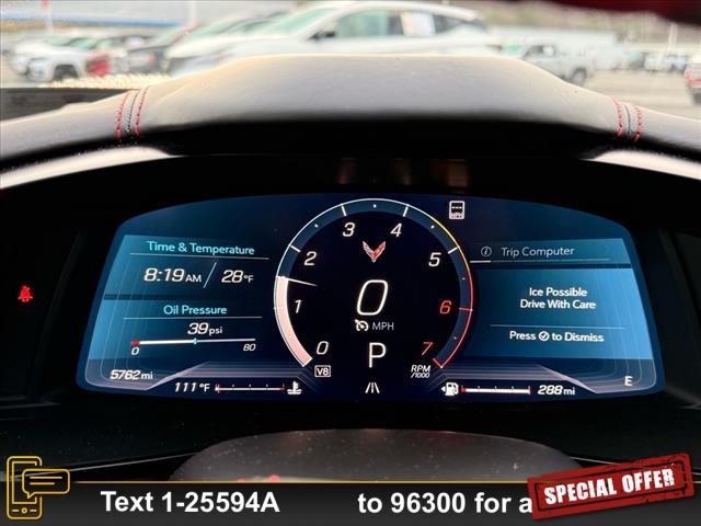 used 2022 Chevrolet Corvette car, priced at $74,999