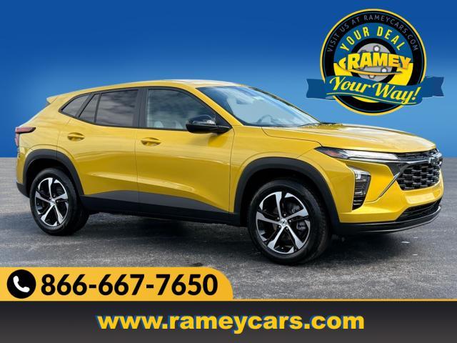 new 2025 Chevrolet Trax car, priced at $24,950