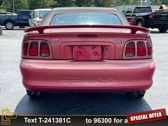 used 1998 Ford Mustang car, priced at $5,350