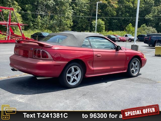 used 1998 Ford Mustang car, priced at $5,350