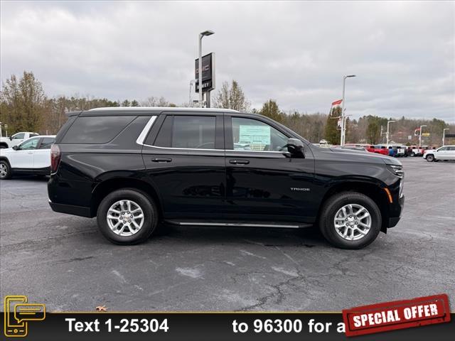 new 2025 Chevrolet Tahoe car, priced at $63,970