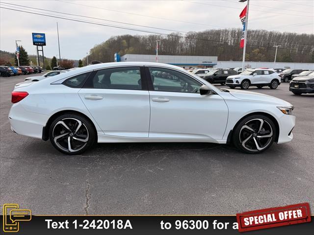 used 2022 Honda Accord car, priced at $27,499