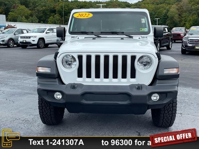 used 2022 Jeep Wrangler Unlimited car, priced at $30,999