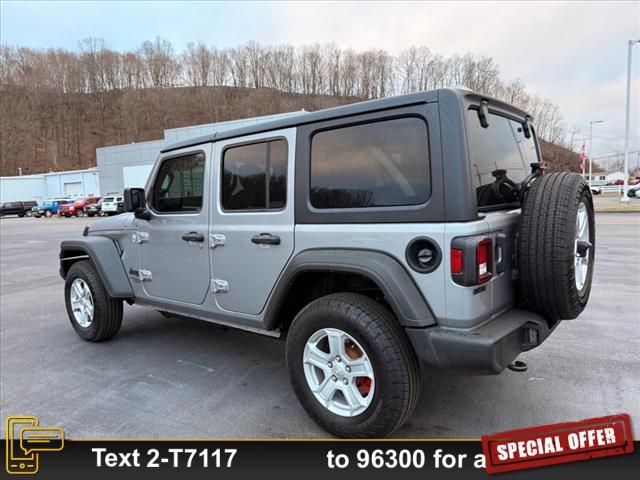 used 2021 Jeep Wrangler Unlimited car, priced at $34,999