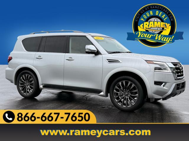 used 2023 Nissan Armada car, priced at $49,999