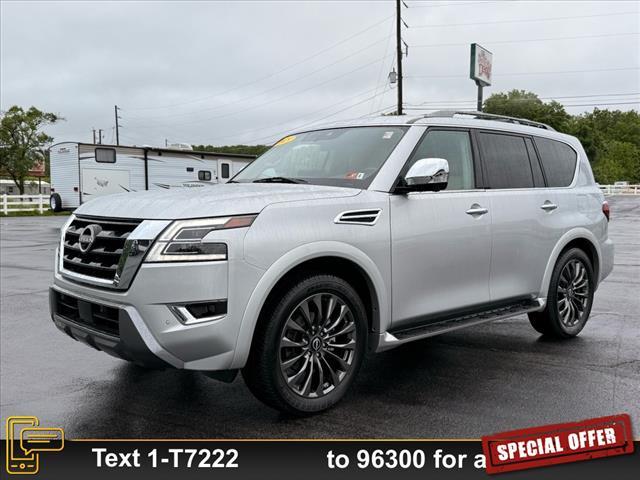 used 2023 Nissan Armada car, priced at $49,999