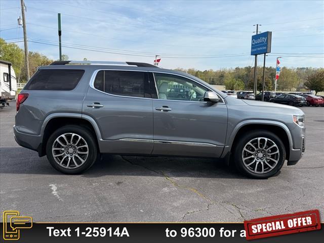 used 2021 GMC Acadia car, priced at $29,914