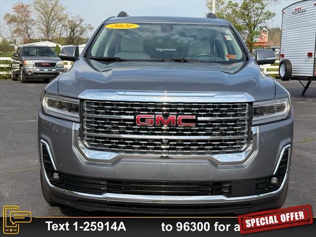 used 2021 GMC Acadia car, priced at $29,914