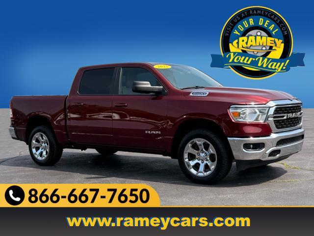 used 2022 Ram 1500 car, priced at $38,999