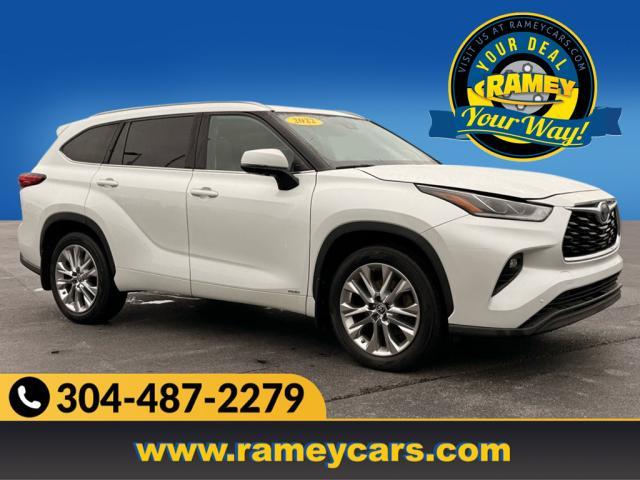 used 2022 Toyota Highlander Hybrid car, priced at $30,999