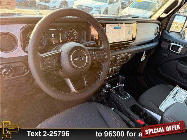 new 2025 Jeep Wrangler car, priced at $40,450