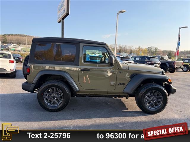 new 2025 Jeep Wrangler car, priced at $40,450