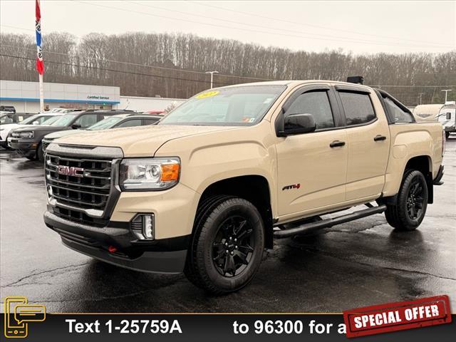 used 2022 GMC Canyon car, priced at $34,999