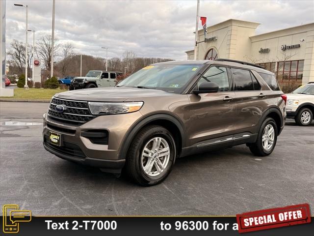 used 2021 Ford Explorer car, priced at $32,098