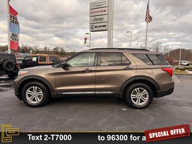 used 2021 Ford Explorer car, priced at $32,098