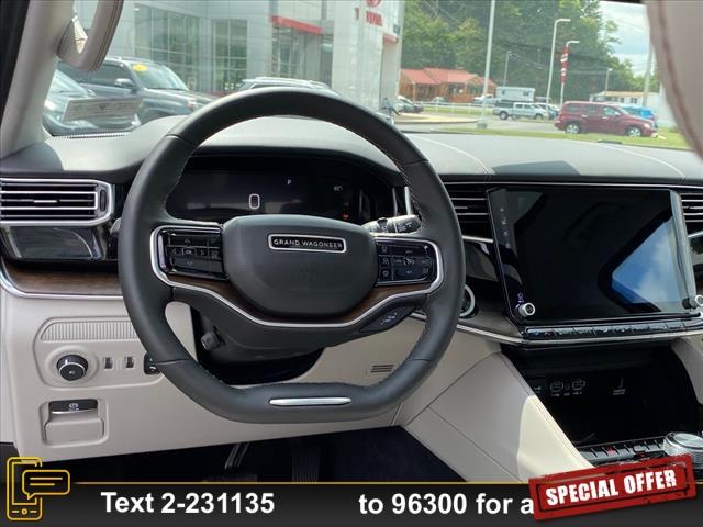 new 2023 Jeep Grand Wagoneer car, priced at $91,000