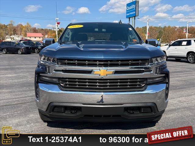 used 2021 Chevrolet Silverado 1500 car, priced at $32,491