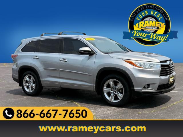 used 2016 Toyota Highlander car, priced at $22,999