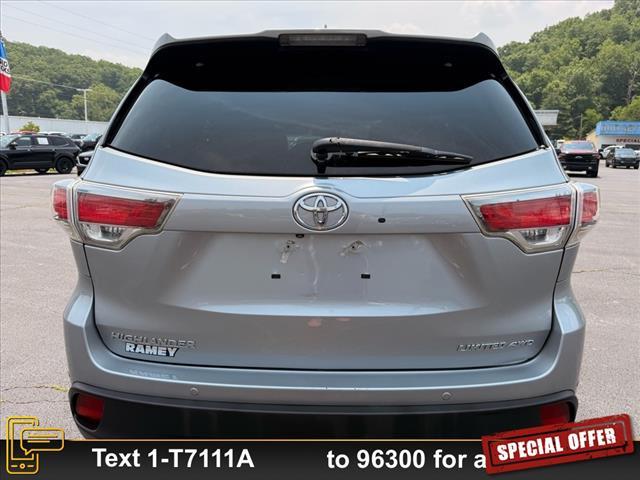 used 2016 Toyota Highlander car, priced at $22,999