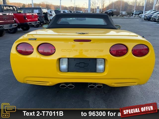 used 2002 Chevrolet Corvette car, priced at $17,999