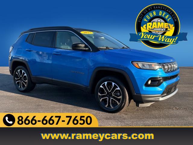 used 2023 Jeep Compass car, priced at $26,999