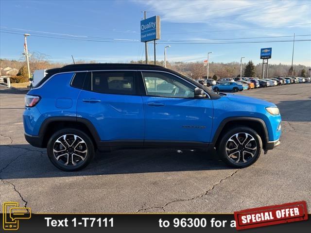 used 2023 Jeep Compass car, priced at $26,999