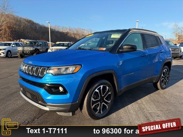 used 2023 Jeep Compass car, priced at $26,999