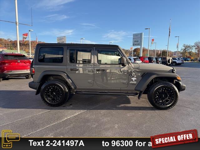 used 2021 Jeep Wrangler Unlimited car, priced at $35,999