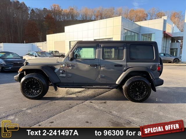 used 2021 Jeep Wrangler Unlimited car, priced at $35,999