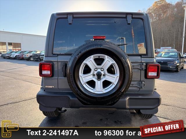 used 2021 Jeep Wrangler Unlimited car, priced at $35,999