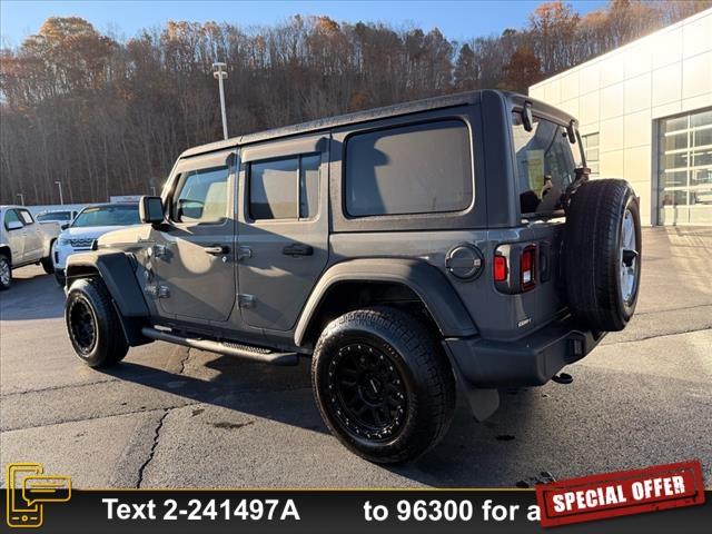 used 2021 Jeep Wrangler Unlimited car, priced at $35,999