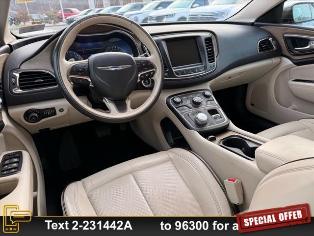 used 2015 Chrysler 200 car, priced at $10,659