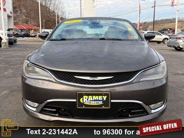 used 2015 Chrysler 200 car, priced at $10,659