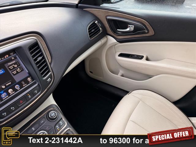 used 2015 Chrysler 200 car, priced at $10,659