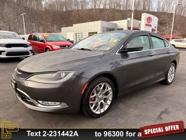 used 2015 Chrysler 200 car, priced at $10,659