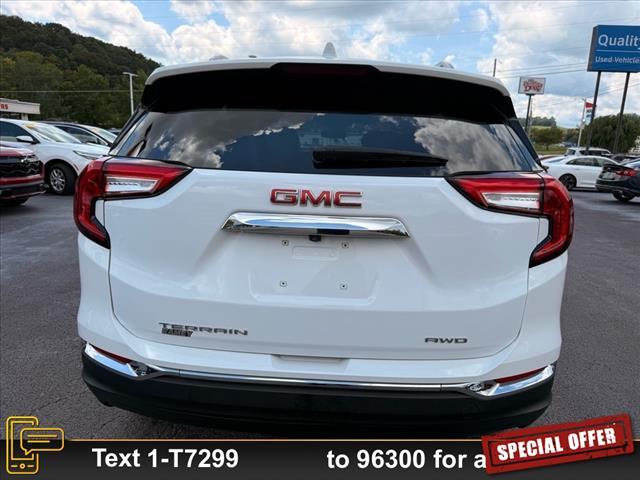 used 2024 GMC Terrain car, priced at $28,356