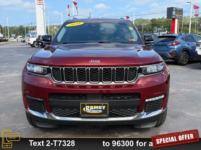 used 2021 Jeep Grand Cherokee L car, priced at $31,799