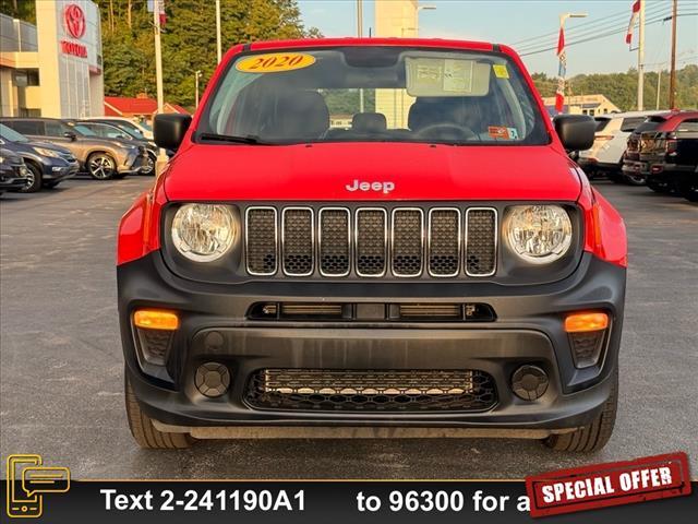 used 2020 Jeep Renegade car, priced at $15,999