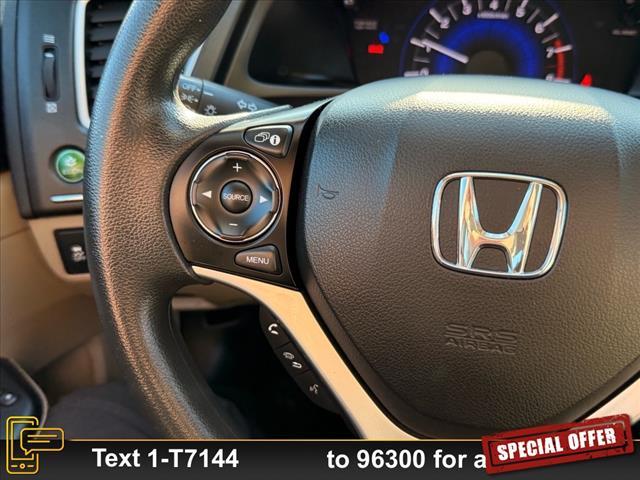 used 2015 Honda Civic car, priced at $13,675